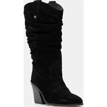 Dámské kozačky Semišové boty Barbour Corey LFO0732BK12 černá 99X, EUR 37