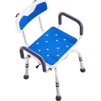 Koupelnové sedátko Vevor Otočná sprchová židle 360° s opěrkami, nastavitelná nosnost 400lbs