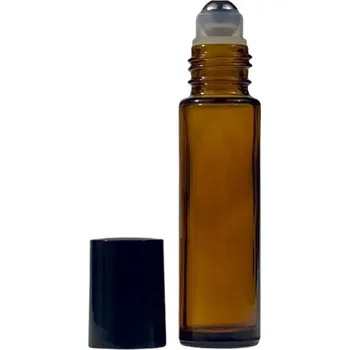 Sklenice Bez značky Skleněný roll-on s kovovou kuličkou 10 ml