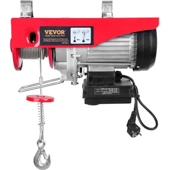 Vevor Elektrický naviják 598.7 kg 1150W 220V s dálkovým ovládáním