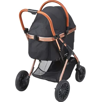 Kočárek pro psa Vevor Kočárek pro psy 4 kola, brzdy, nosnost 29.9 kg, odnímatelný koš