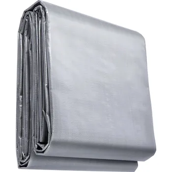 Krycí plachta Vevor Vodotěsná plastová prostěradlo 487.7×609.6 cm, 0.25 mm, zesílená oka