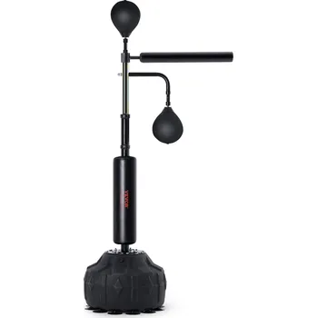 Boxovací pytel Vevor Boxovací reflexní vak na stojanu s nastavitelnou výškou a rukavicemi