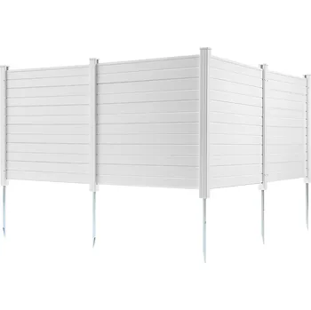 Plot Vevor Exteriérový soukromý panel 50"×50" horizontální vinylový 4-panel