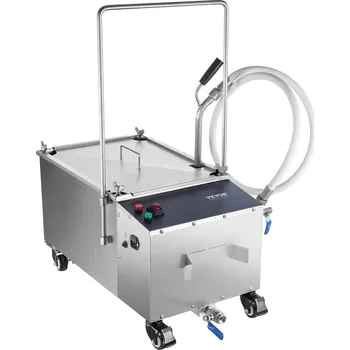 Auto-moto Vevor Mobilní filtr oleje 38 L, průtok 10 L/min, kolečka, hadice