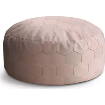 Taburet Sablio Taburet Circle Rose gold: 38x48 cm