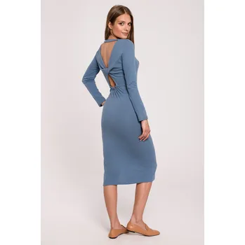 Dámské šaty Ležérní pletené midi šaty Makover , velikost XXL