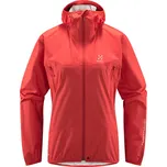 Dámská outdoorová bunda Haglöfs L.I.M Proof - červená Velikost: S
