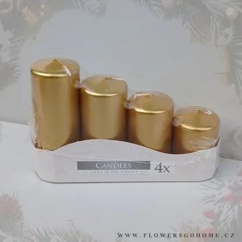 Vánoční dekorace Vzestupné adventní svíčky Barva: KRÉMOVÁ