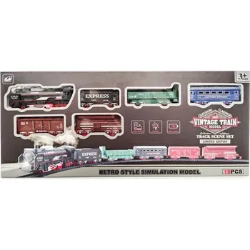 Vláček a vláčkodráha Artyk Historický vlak s 19dílnou kolejí