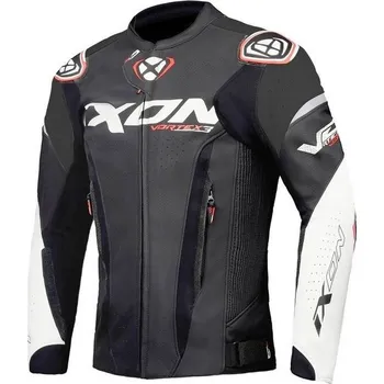 Moto bunda Kožená bunda IXON VORTEX 3 white 1015 Velikost: 2XL
