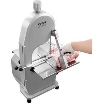 Zahrada Vevor Elektrická pásová pila na maso 1800W, 15×19.1", 7.09 inch, 5 ks