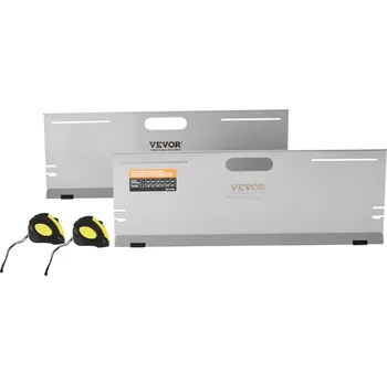 Auto-moto Vevor Desky pro měření sbíhavosti kol, 2 ks nerezové, 4 tyče, magnetické