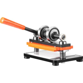 Dílenský lis Vevor Výsekový ruční lis na kůži 18×10 cm, zdvih 1.2 cm, dvojité vedení