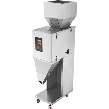 Vevor Automatická vážící plnička 20–3000 g, nerezová, nožní pedál