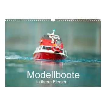 Matematika Modellboote in ihrem Element (Wandkalender 2026 DIN A3 quer), CALVENDO Monatskalender - Wells, Quentin Thomas