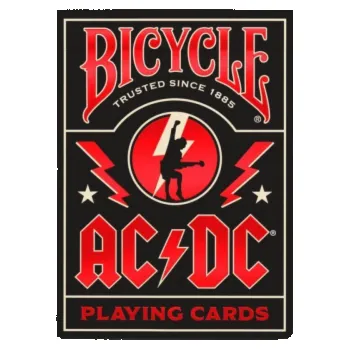 Pexeso Bicycle Karty AC/DC