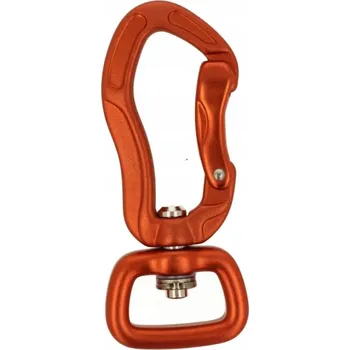 Hliníková karabina 20 mm MĚDĚNÁ Spona 400 kg Karabina na vodítko