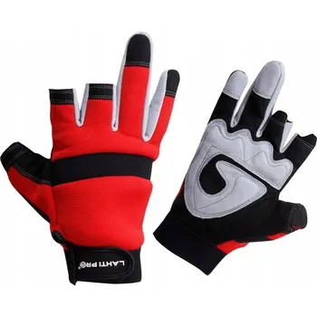 Pracovní rukavice Pracovní rukavice bez 3 prstů s polštářkem proti otlakům Laht