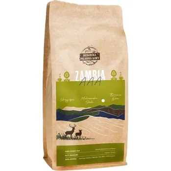 Káva Káva Arabica Beskidzka Pražírna káva Zambia AAA 1000 g