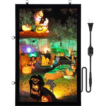 Rám na obraz Vevor LED rám na plakáty 27"×40" hliníkový s podsvícením, vert./horiz.