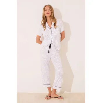 Dámské pyžamo Pyžamová sada women'secret 2-pack 4752522 béžová 01X, vel. L