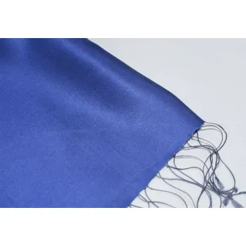 Šála Hedvábná šála Šrínagar - Modrá