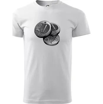 Pánské tričko Haléře pro šedesátníka - Triko extra velké (5-8XL) - 8XL ( Bílá )