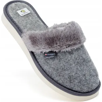 Dámská obuv Teplé Pantofle Dámské FILCOVÉ Bačkory Domácí VLNĚNÉ 36-41 PanSzew