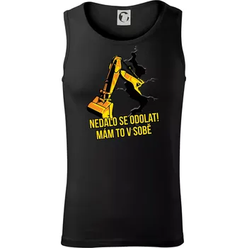 Nedalo se odolat, mám to v sobě bagr - Tílko pánské Core - XL ( Černá )