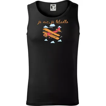 Já nic já letadlo - Tílko pánské Core - 2XL ( Černá )