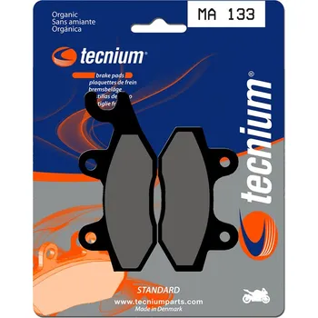 Nářadí na motocykly Brzdové destičky TECNIUM Street Organic - MA133 MA133