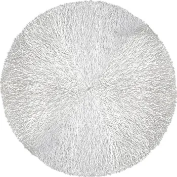 Podložka pod myš Podložka MagicHome pod tanier, 38 cm, strieborná