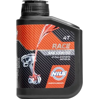 Motorový olej Motorový olej NILS 4T RACE SAE 15W50 100% syntetický 1L