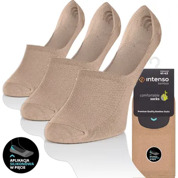 Pánské ponožky Ponožky Intenso 1900_3PAK béžové, velikost 44-46