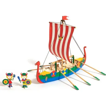 RC model lodě OCCRE Vikingská loď stavebnice pro děti - KR-oc20001