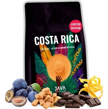 Káva Káva zrnková Arabica JAVA COFFEE Costa Rica Black Diamond 250 g 250 g