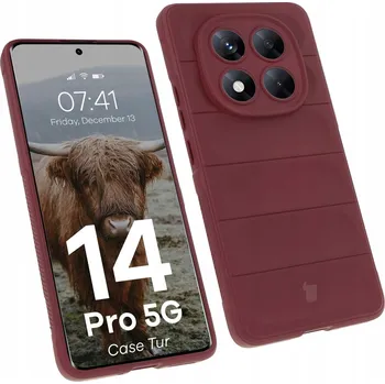 Pouzdro na mobilní telefon Zadní Kryt Bizon pro Xiaomi Redmi Note 14 Pro 5G fialová