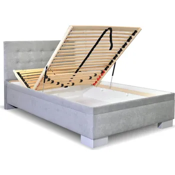 Postel Čalouněná postel Laterna, s úložným prostorem, 140x200 cm