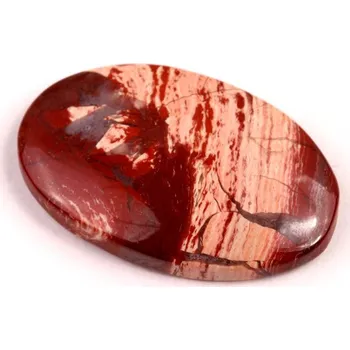 Přírodní kámen Kabošon Red Snakeskin Jasper č.7646 (34x22x6mm)