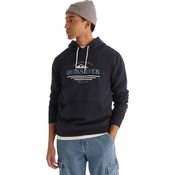 Pánská móda mikina Quiksilver Screen Fleece Classic Surf - KTP0/Dark Navy XL