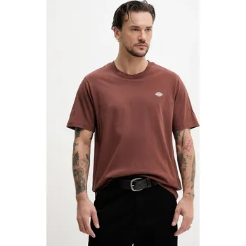 Pánské tričko Bavlněné tričko Dickies hnědá barva, DK0A4XDBK471 88X, vel. M