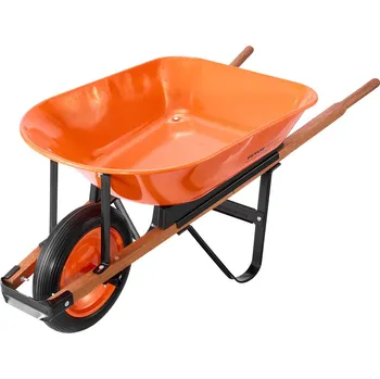 Zahradní vozík Vevor Zahradní vozík s jedním kolem 5 Cu. Ft., nosnost 330 lbs, 16" kola