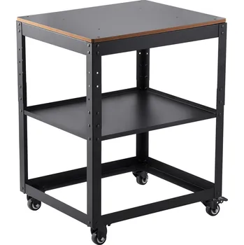 Vevor Stojan pod hoblík nosnost 45 kg 3 polohy výšky 4 kolečka úložný box