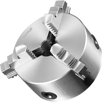 Sklíčidlo Vevor Samonastavovací 3-čelistní sklíčidlo 6'' 0.14–6.3 in/3.5–160 mm