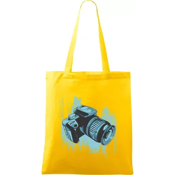 Nákupní taška Zrcadlovka v přírodě - Taška bavlněná - 42 x 38 cm ( Žlutá )