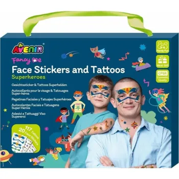 Tetování MG DYSTRYBUCJA Samolepky a tetování na tělo - Superhrdinové