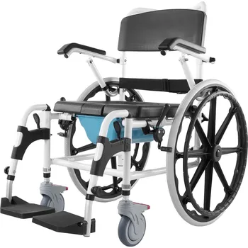 Invalidní vozík Vevor Sprchový vozík s komodou 17.5in/44.5 cm hliníková slitina do koupelny