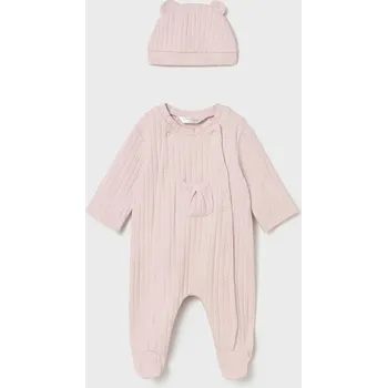 Kojenecké body Mayoral Newborn 2705.2H.Newborn.9BYA růžová 30X, vel. 65