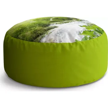 Taburet Sablio Taburet Circle Kaskádovitý vodopád: 38x48 cm